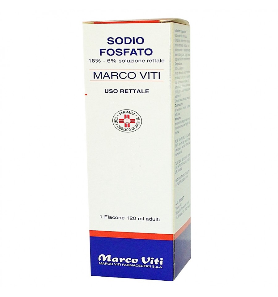 SODIO FOSFATO MV*SOL RET 120ML - Farmacia Murachelli Di Putelli dr. Giovanni