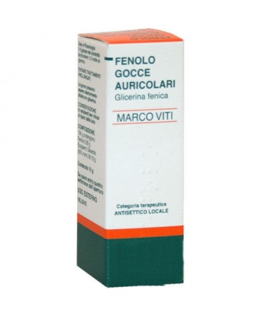 FENOLO MV*GTT OTO 10G1% - Farmacia Murachelli Di Putelli dr. Giovanni