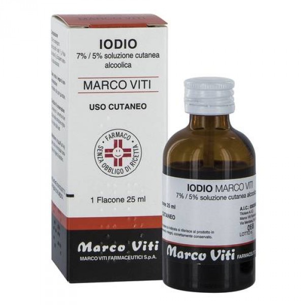 IODIO SOL ALCO I MV*25ML - Farmacia Murachelli Di Putelli dr. Giovanni