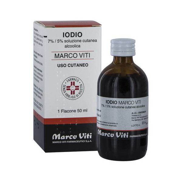 IODIO SOL ALCO I MV*50ML - Farmacia Murachelli Di Putelli dr. Giovanni