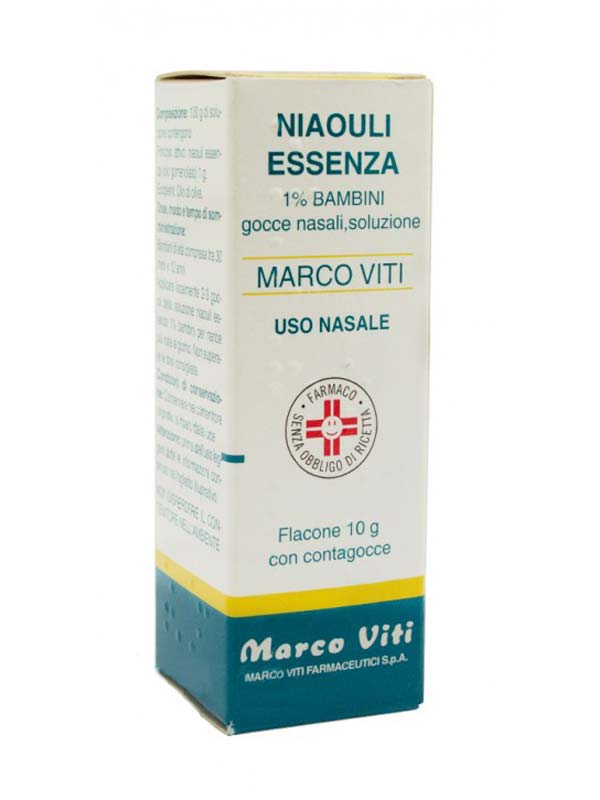 NIAOULI ESSENZA MV*1% GTT 10G - Farmacia Murachelli Di Putelli dr. Giovanni
