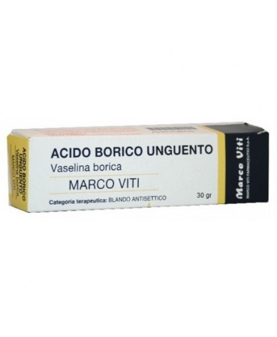 ACIDO BORICO MV*3% UNG 30G - Farmacia Murachelli Di Putelli dr. Giovanni