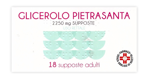 GLICEROLO*AD 18SUPP 2250MG - Farmacia Murachelli Di Putelli dr. Giovanni