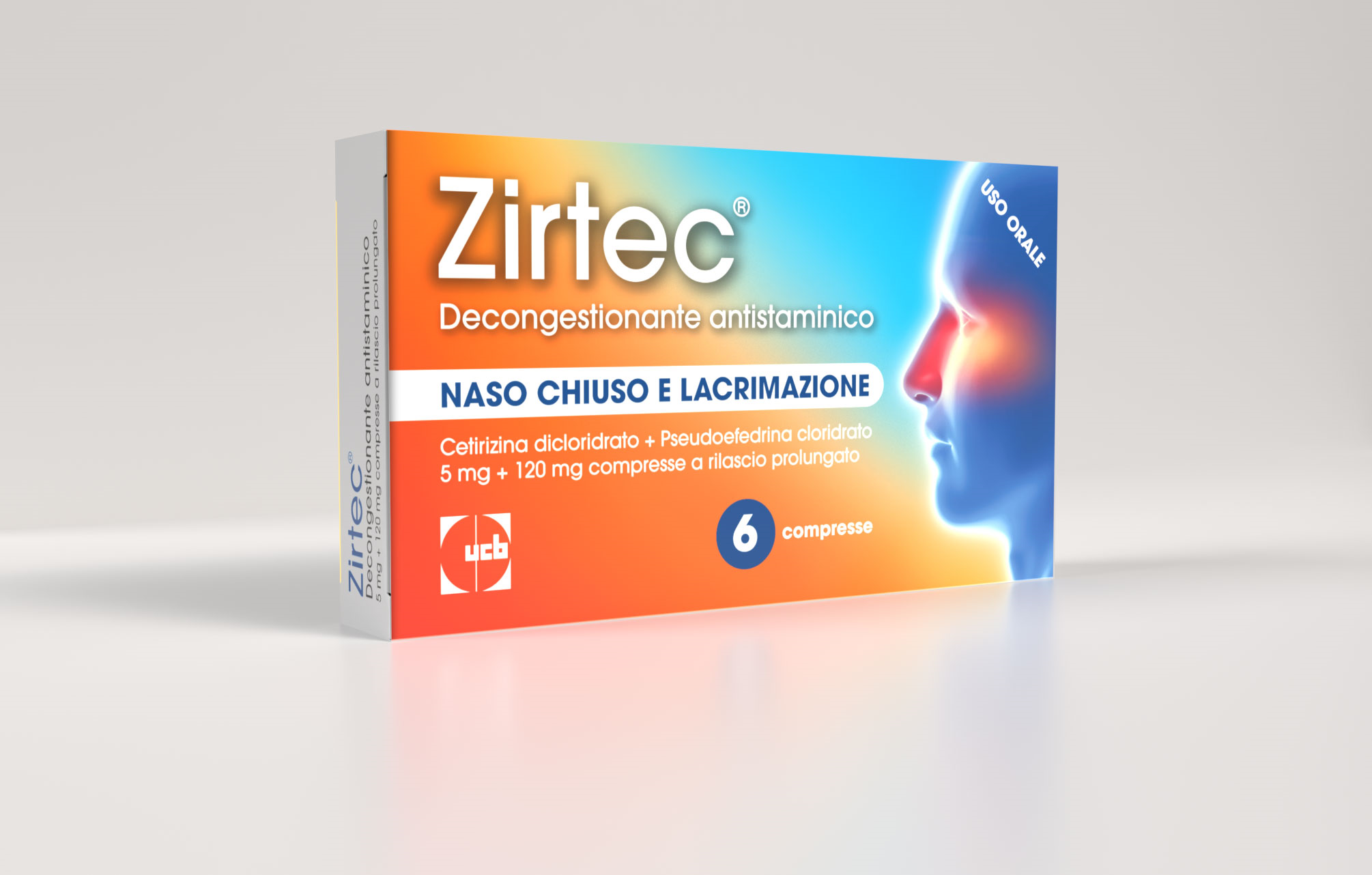 ZIRTEC DECONG ANT*6CPR 5+120MG - Farmacia Murachelli Di Putelli dr. Giovanni
