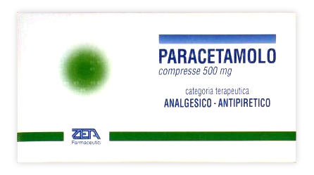 PARACETAMOLO ZETA*20CPR 500MG - Farmacia Murachelli Di Putelli dr. Giovanni