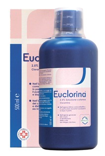 EUCLORINA 2,5%*1FL 500ML - Farmacia Murachelli Di Putelli dr. Giovanni