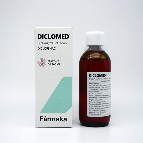 DICLOMED*COLLUT 1FL 200ML - Farmacia Murachelli Di Putelli dr. Giovanni