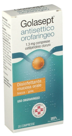 GOLASEPT ANT ORO*20CPR 1,3MG - Farmacia Murachelli Di Putelli dr. Giovanni