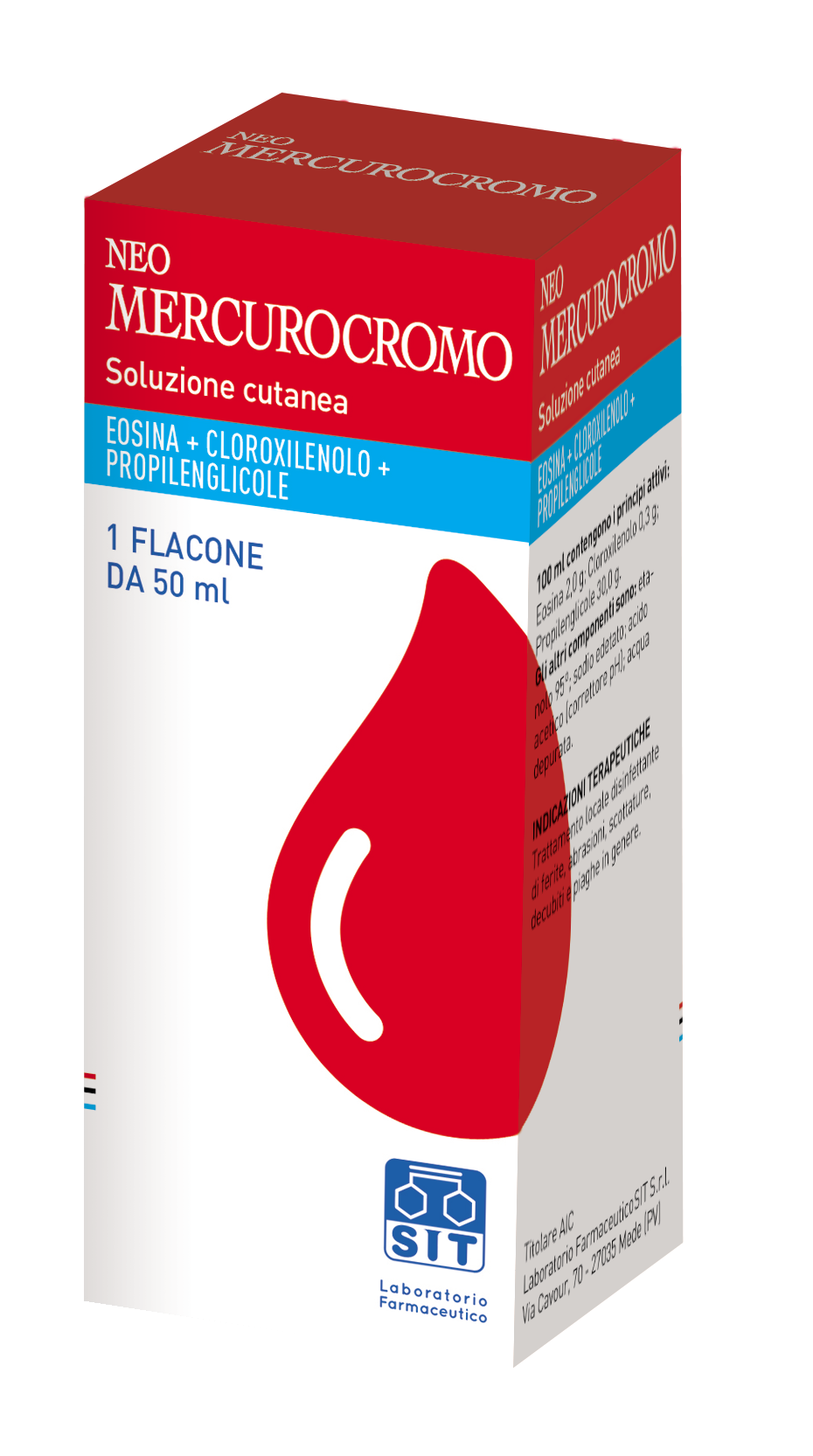 NEOMERCUROCROMO*SOLUZ FL 50ML - Farmacia Murachelli Di Putelli dr. Giovanni