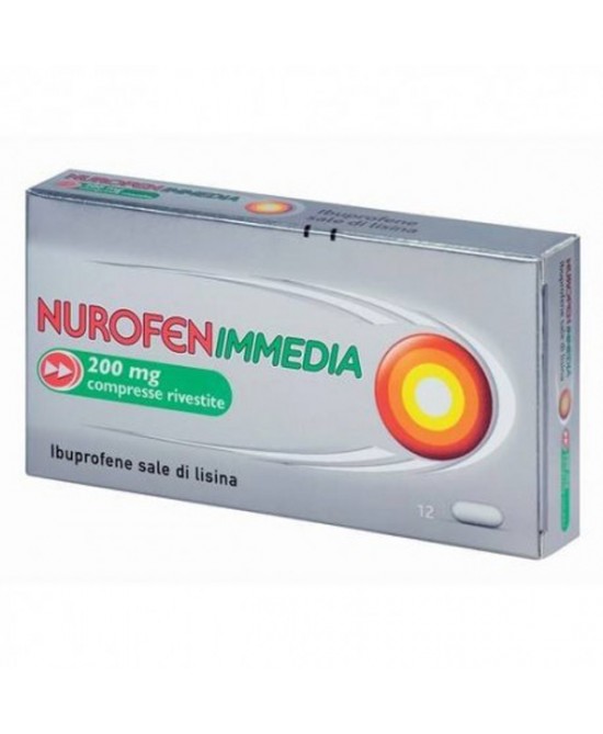 NUROFENIMMEDIA*12CPR RIV 200MG - Farmacia Murachelli Di Putelli dr. Giovanni