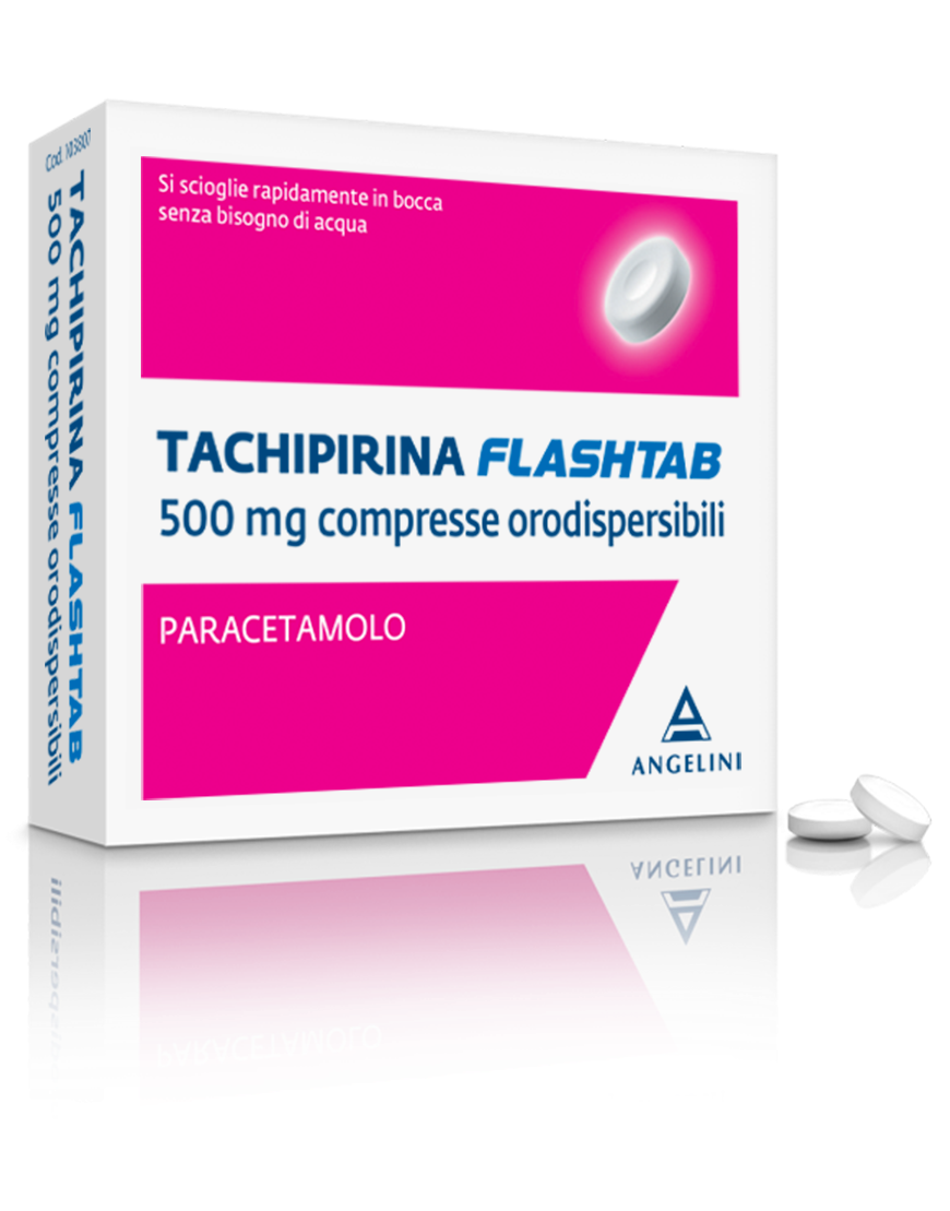 TACHIPIRINA FLASHTAB*16CPR 500 - Farmacia Murachelli Di Putelli dr. Giovanni