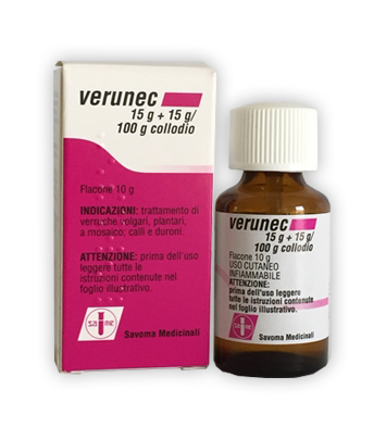 VERUNEC*FL 15G+15G/100G COLLOD - Farmacia Murachelli Di Putelli dr. Giovanni