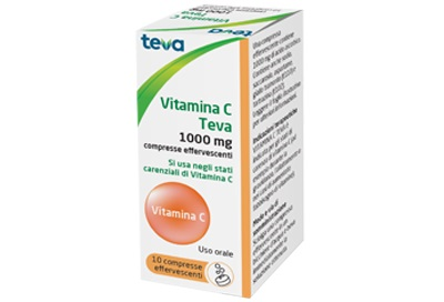VITAMINA C TEVA*10CPR EFF 1G - Farmacia Murachelli Di Putelli dr. Giovanni