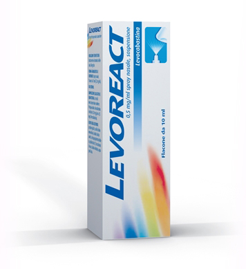LEVOREACT*SPRAY NAS 10ML 0,5MG - Farmacia Murachelli Di Putelli dr. Giovanni