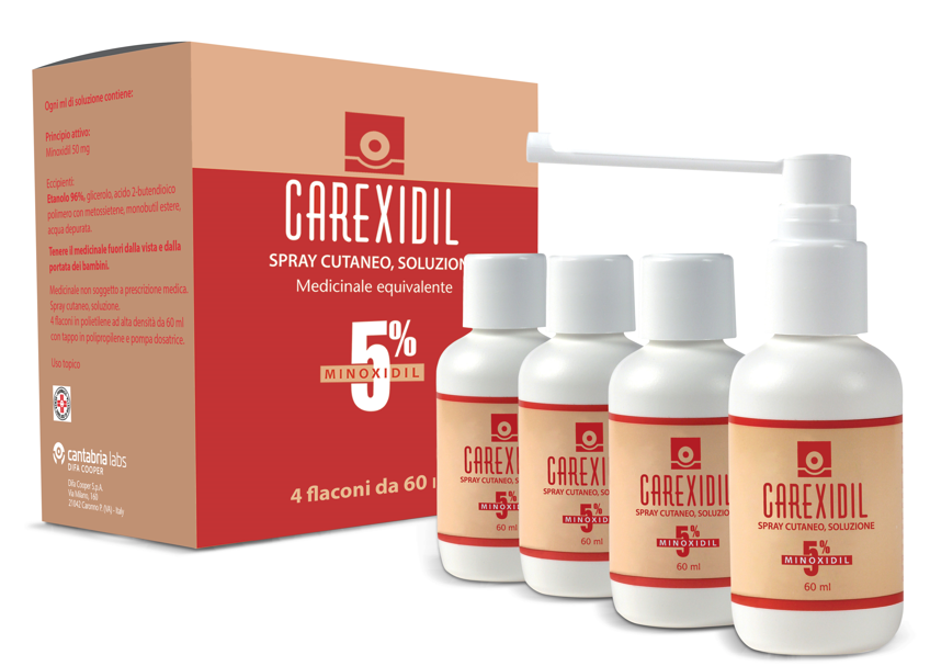 CAREXIDIL*4FL SOLUZ CUT 60ML5% - Farmacia Murachelli Di Putelli dr. Giovanni