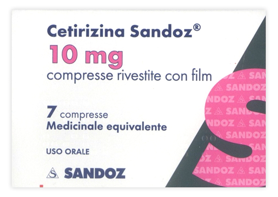 CETIRIZINA SAND*7CPR RIV 10MG - Farmacia Murachelli Di Putelli dr. Giovanni