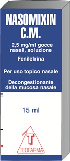 NASOMIXIN CM*GTT 15ML 2,5MG/ML - Farmacia Murachelli Di Putelli dr. Giovanni