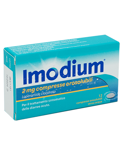 IMODIUM*12CPR OROSOL 2MG - Farmacia Murachelli Di Putelli dr. Giovanni