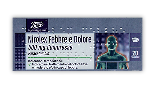 NIROLEX FEBBRE DOL*20CPR 500MG - Farmacia Murachelli Di Putelli dr. Giovanni