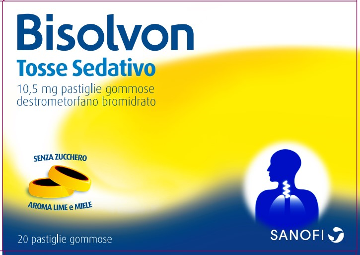 BISOLVON TOSSE SED*20PAST 10,5 - Farmacia Murachelli Di Putelli dr. Giovanni