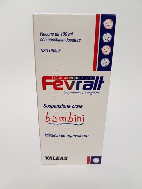FEVRALT*BB OS SOSP 100MG/5ML - Farmacia Murachelli Di Putelli dr. Giovanni