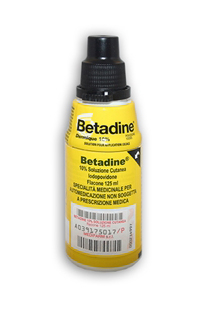 BETADINE*SOLUZ CUT 125ML 10% - Farmacia Murachelli Di Putelli dr. Giovanni