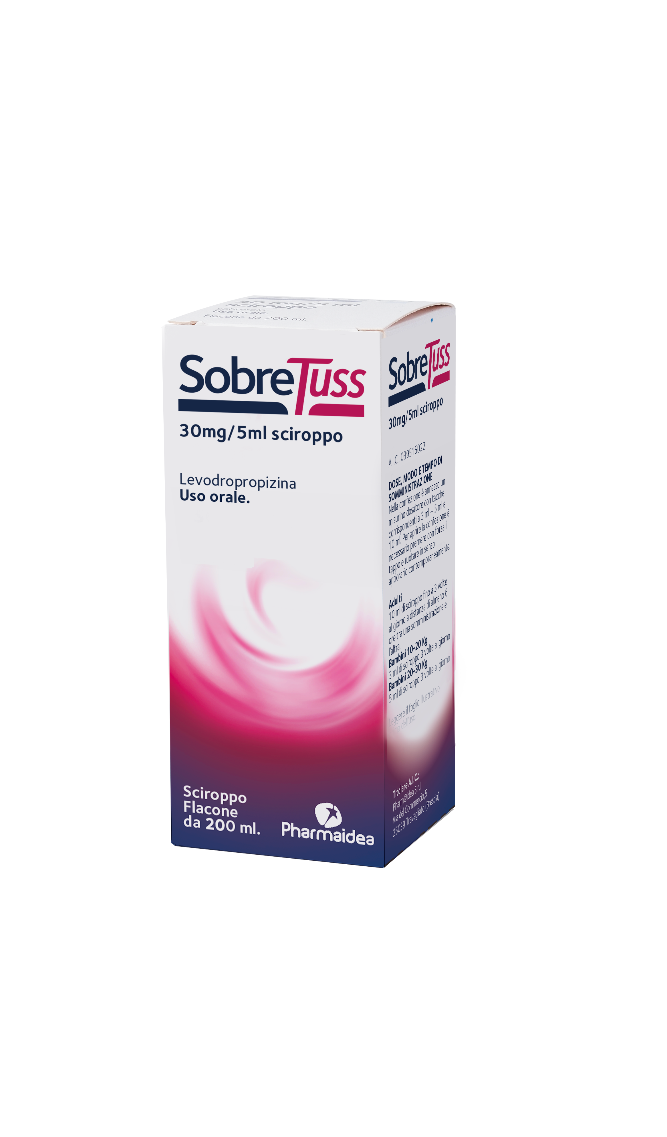 SOBRETUSS*SCIR 30MG/5ML - Farmacia Murachelli Di Putelli dr. Giovanni