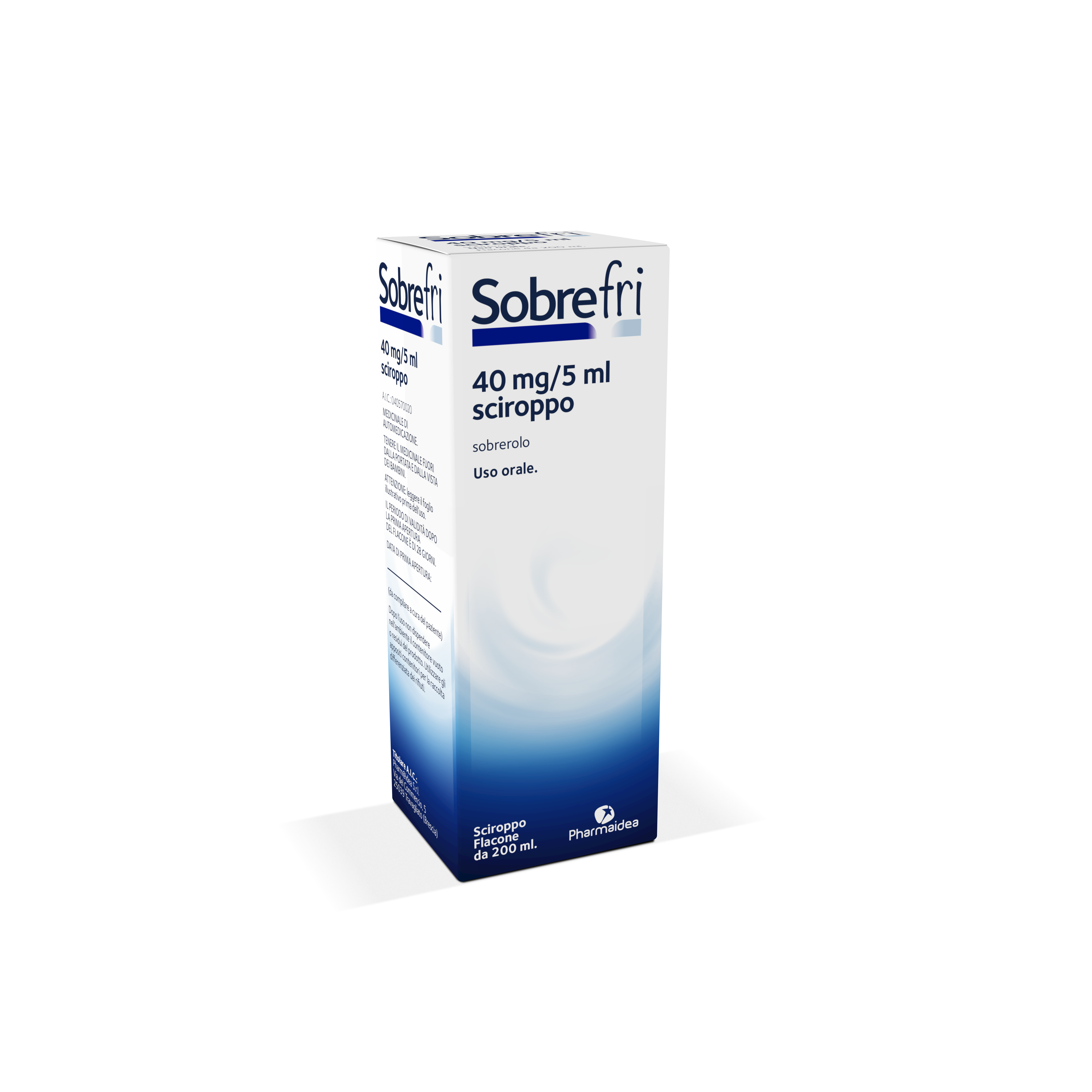 SOBREFRI*SCIR FL200ML 40MG/5ML - Farmacia Murachelli Di Putelli dr. Giovanni