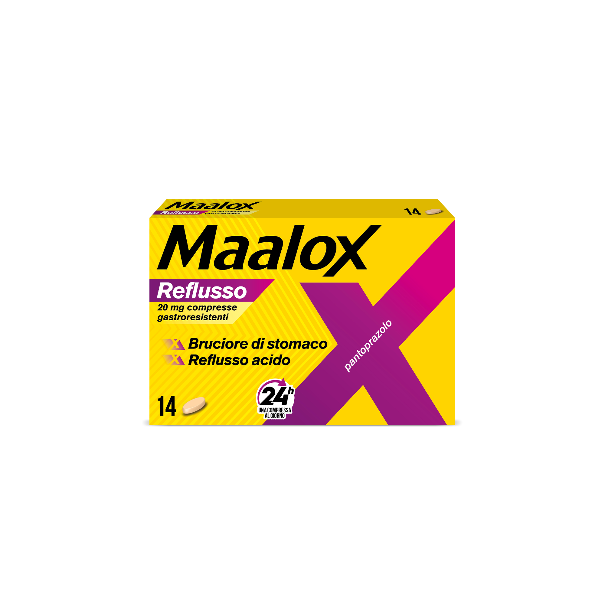 MAALOX REFLUSSO*14CPR 20MG - Farmacia Murachelli Di Putelli dr. Giovanni
