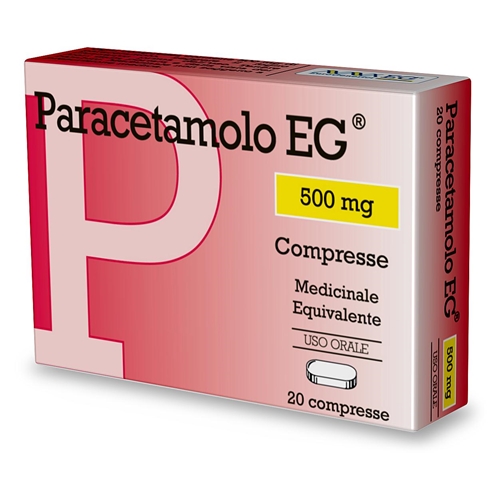 PARACETAMOLO EG*20CPR 500MG - Farmacia Murachelli Di Putelli dr. Giovanni