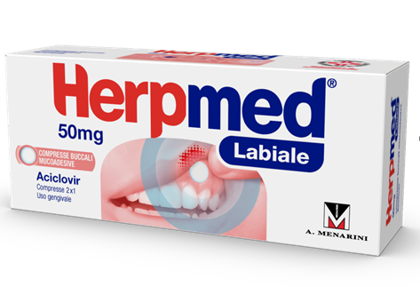 HERPMED LABIALE*2CPR BUCC 50MG - Farmacia Murachelli Di Putelli dr. Giovanni