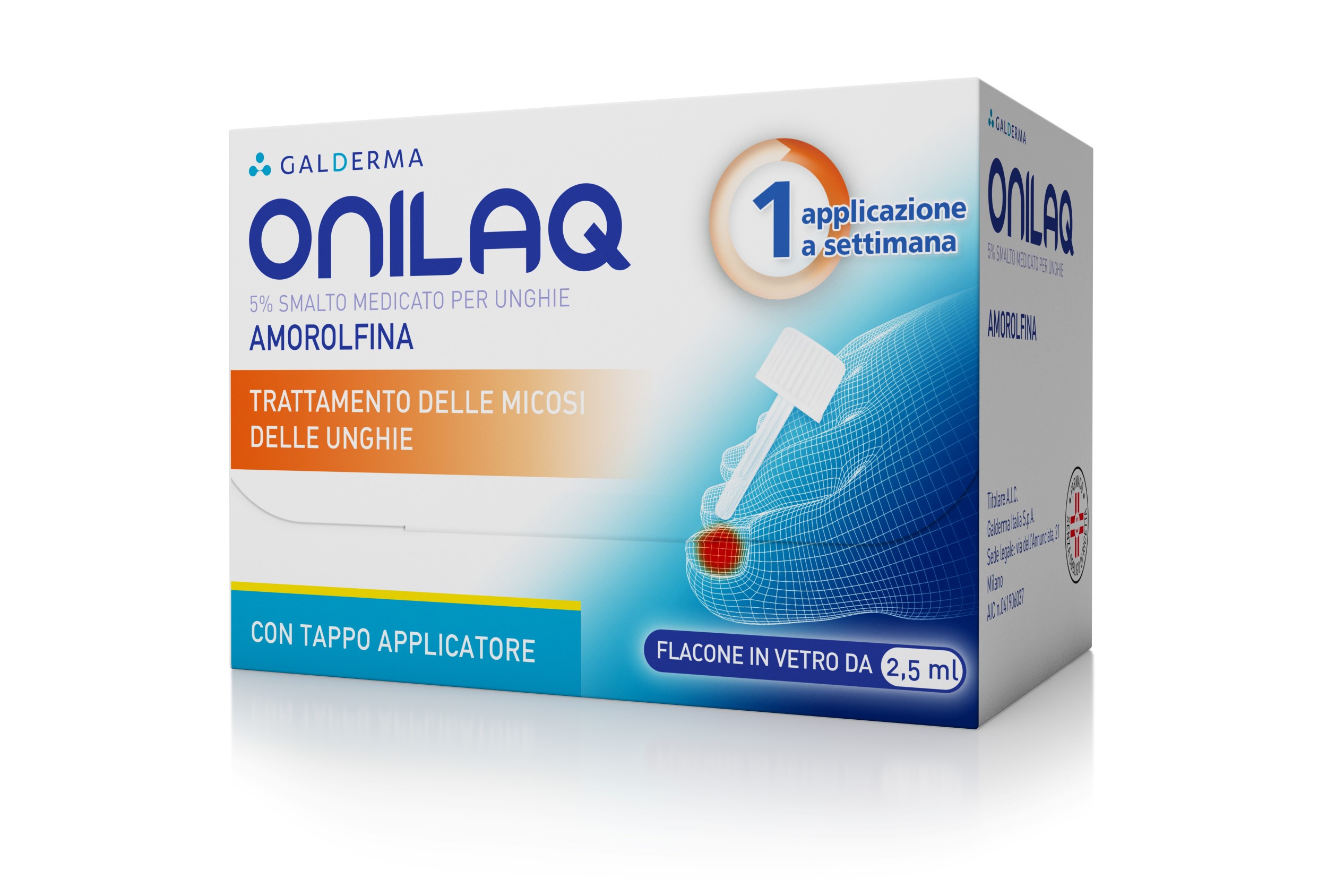 ONILAQ*SMALTO UNGHIE 2,5ML+TAP - Farmacia Murachelli Di Putelli dr. Giovanni