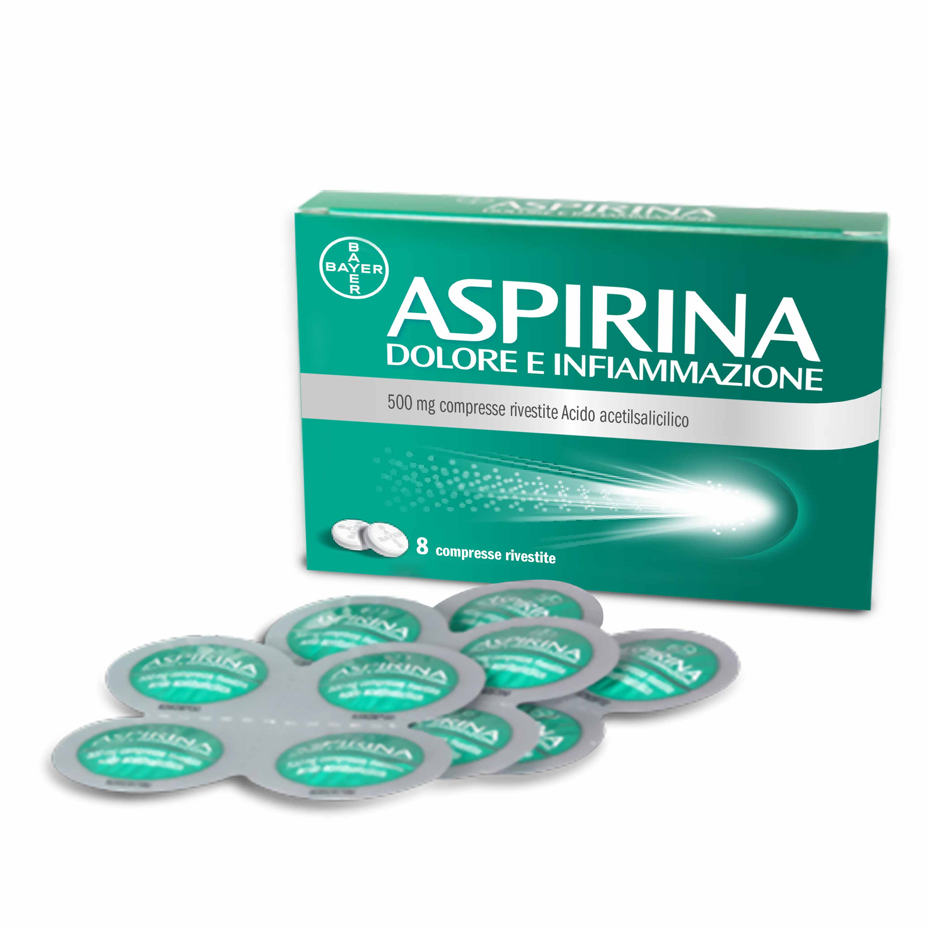 ASPIRINA DOLORE INF*8CPR 500MG - Farmacia Murachelli Di Putelli dr. Giovanni