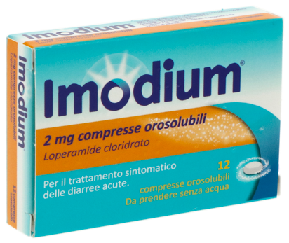 IMODIUM*12CPR OROSOL 2MG - Farmacia Murachelli Di Putelli dr. Giovanni