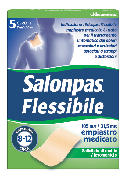 SALONPAS FLESSIBILE*5CER7x10CM - Farmacia Murachelli Di Putelli dr. Giovanni