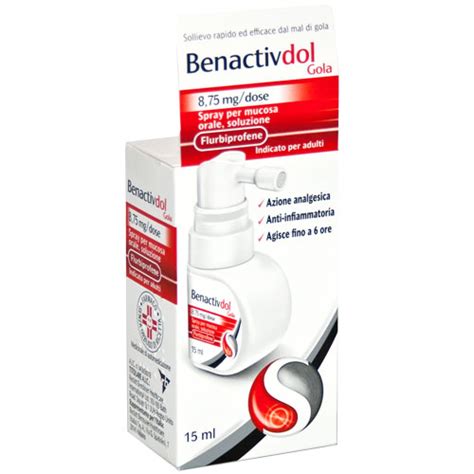 BENACTIVDOL GOLA*SPRAY15ML8,75 - Farmacia Murachelli Di Putelli dr. Giovanni