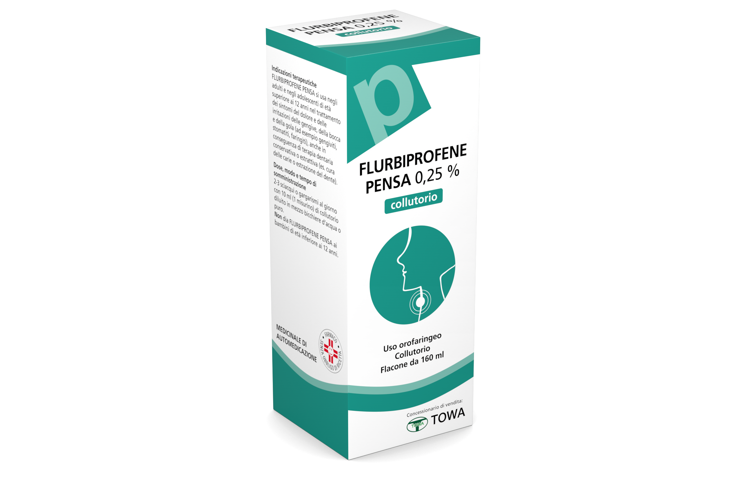 FLURBIPROFENE PE*COLLUT 160ML - Farmacia Murachelli Di Putelli dr. Giovanni