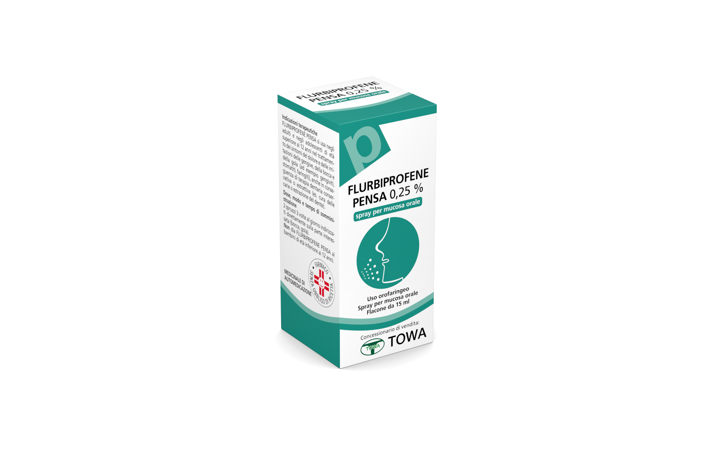 FLURBIPROFENE PE*OS SPRAY 15ML - Farmacia Murachelli Di Putelli dr. Giovanni