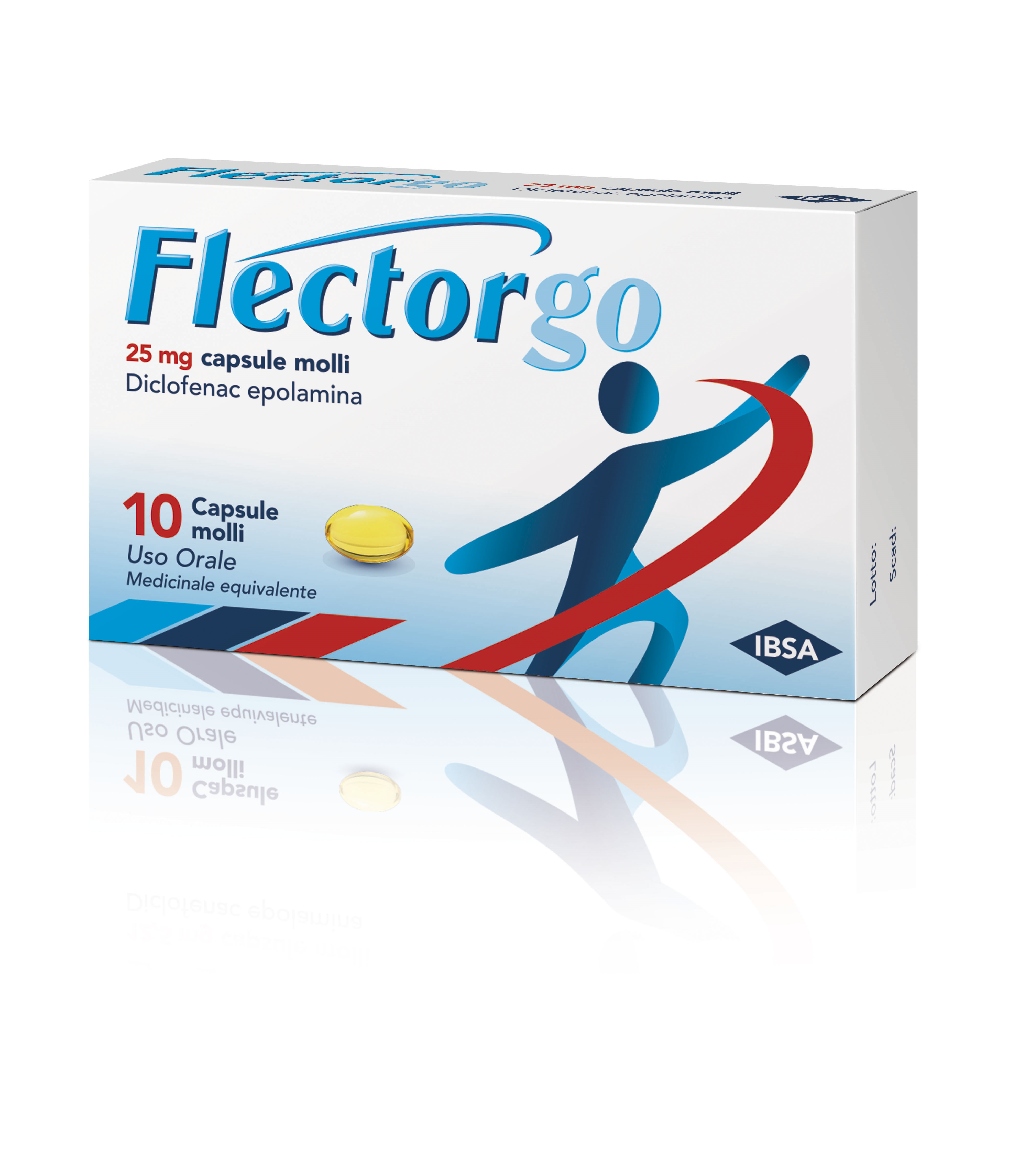 FLECTORGO*10CPS MOLLI 25MG - Farmacia Murachelli Di Putelli dr. Giovanni