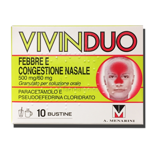VIVINDUO FEBBRE CONG NAS*10BS - Farmacia Murachelli Di Putelli dr. Giovanni