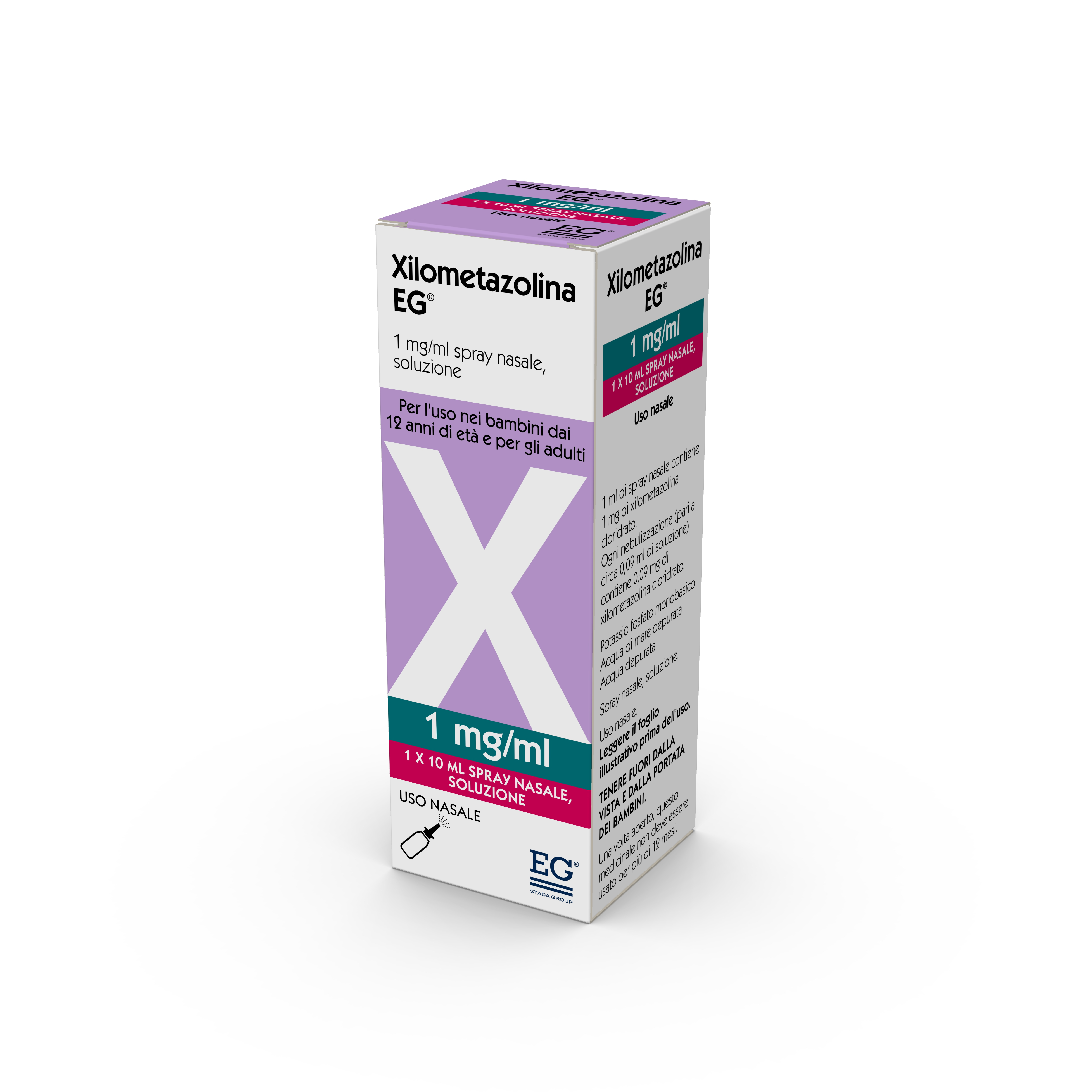 XILOMETAZOLINA EG*SPR10ML 10MG - Farmacia Murachelli Di Putelli dr. Giovanni