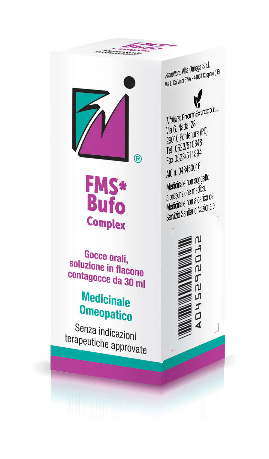 FMS BUFO COMPLEX*30ML GTT - Farmacia Murachelli Di Putelli dr. Giovanni