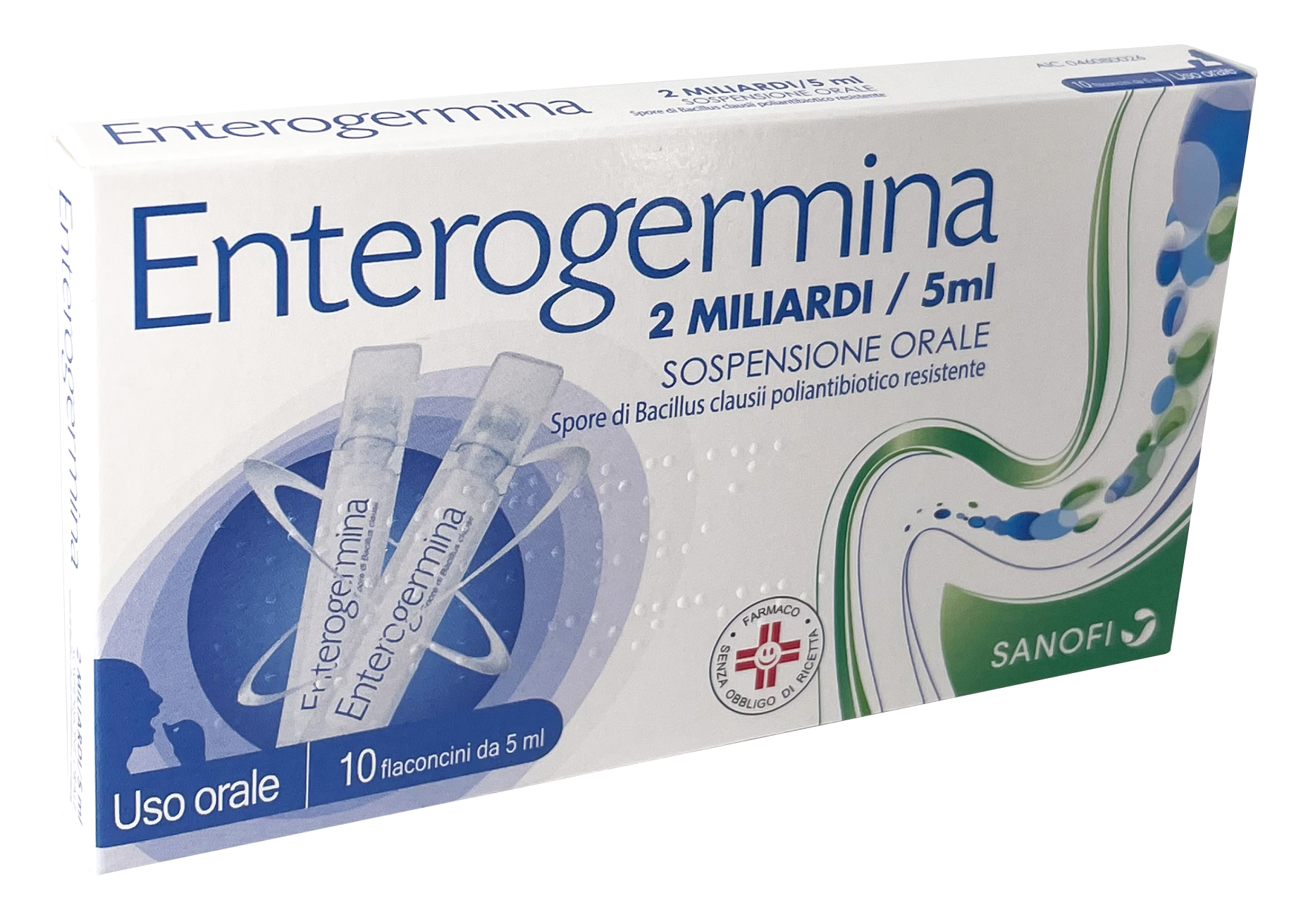 ENTEROGERMINA*OS 10FL 2MLD/5ML - Farmacia Murachelli Di Putelli dr. Giovanni