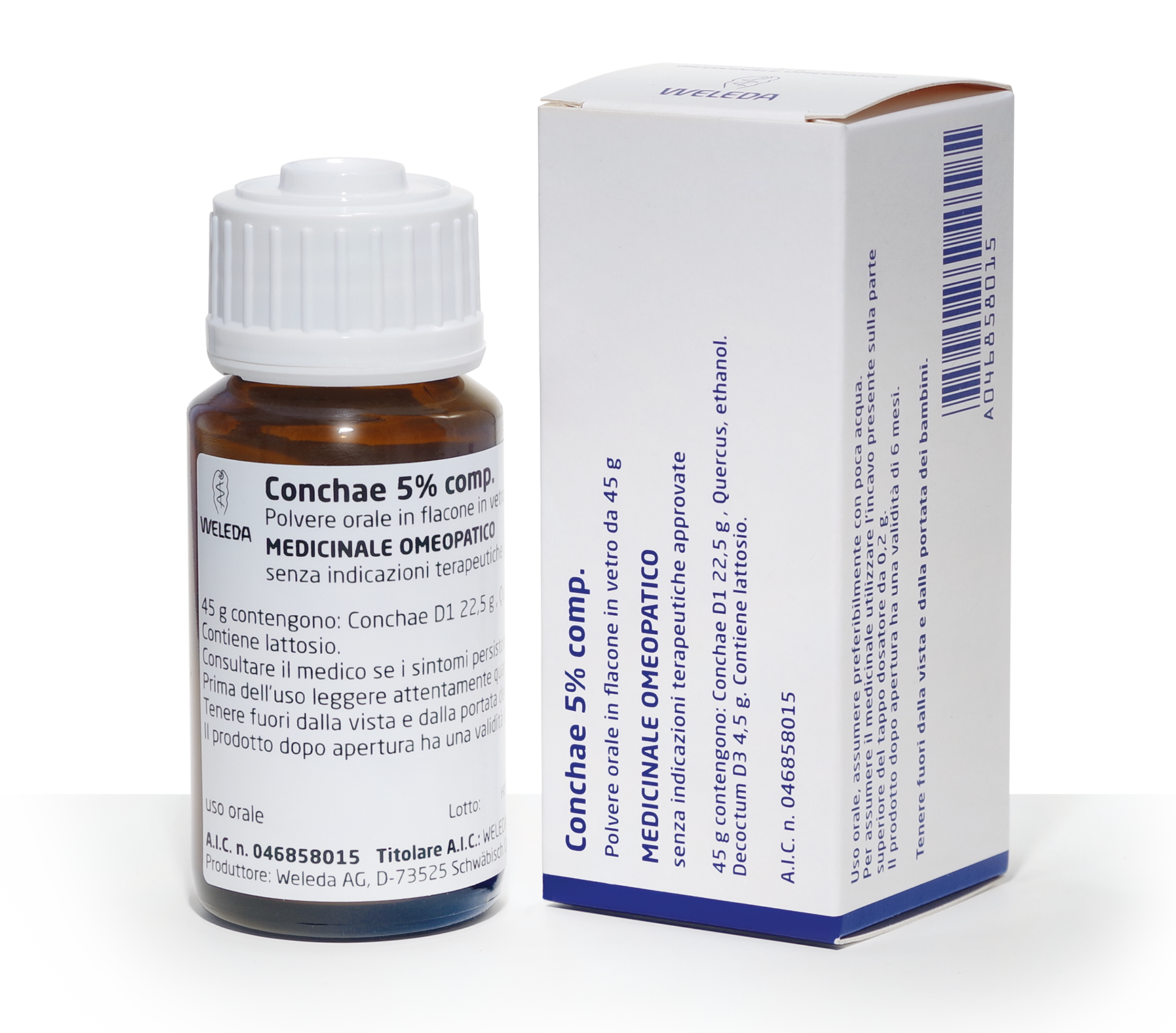 CONCHAE 5% COMP*OS POLV 45G - Farmacia Murachelli Di Putelli dr. Giovanni