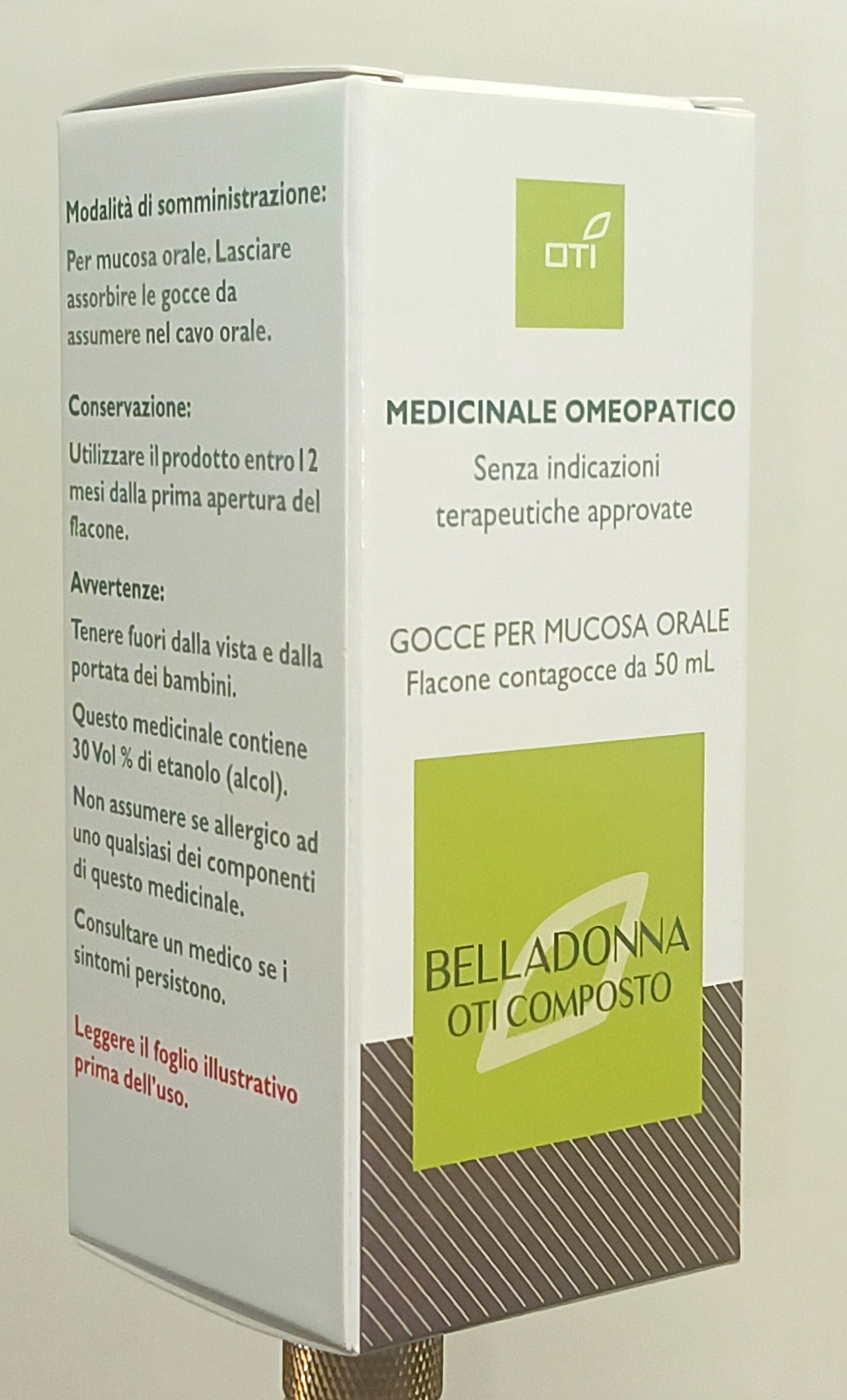 BELLADONNA OTI COMPOSTO*OS GTT - Farmacia Murachelli Di Putelli dr. Giovanni