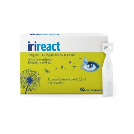 IRIREACT*COLL 10FL 0,5ML - Farmacia Murachelli Di Putelli dr. Giovanni