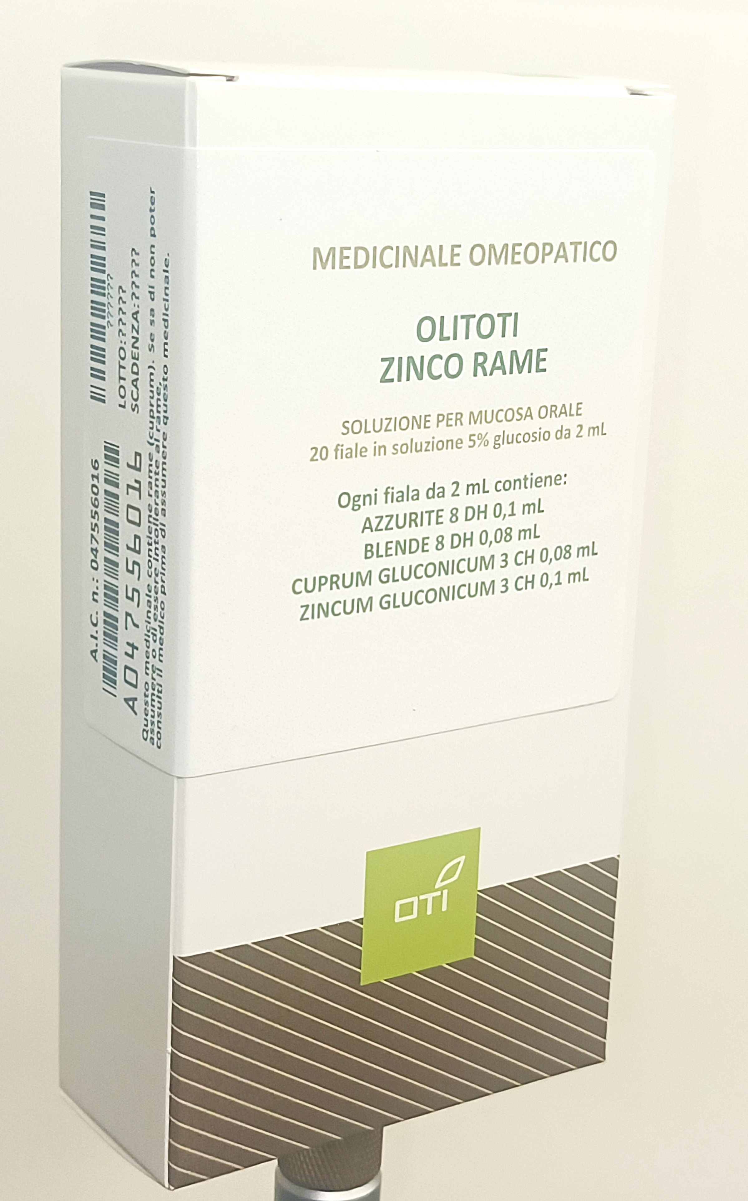 OLITOTI ZINCO RAME*OS 20F 2ML - Farmacia Murachelli Di Putelli dr. Giovanni