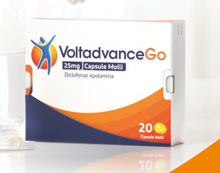 VOLTADVANCEGO*20CPS MOLLI 25MG - Farmacia Murachelli Di Putelli dr. Giovanni