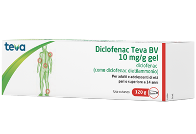 DICLOFENAC TEVA*GEL120G 10MG/G - Farmacia Murachelli Di Putelli dr. Giovanni