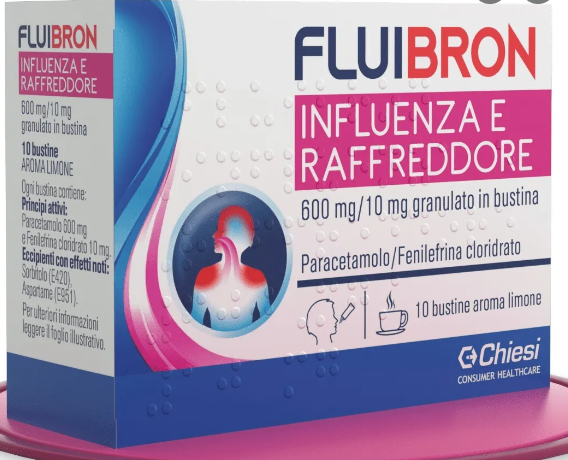 FLUIBRON INFLUENZA E RAFF*10BS - Farmacia Murachelli Di Putelli dr. Giovanni